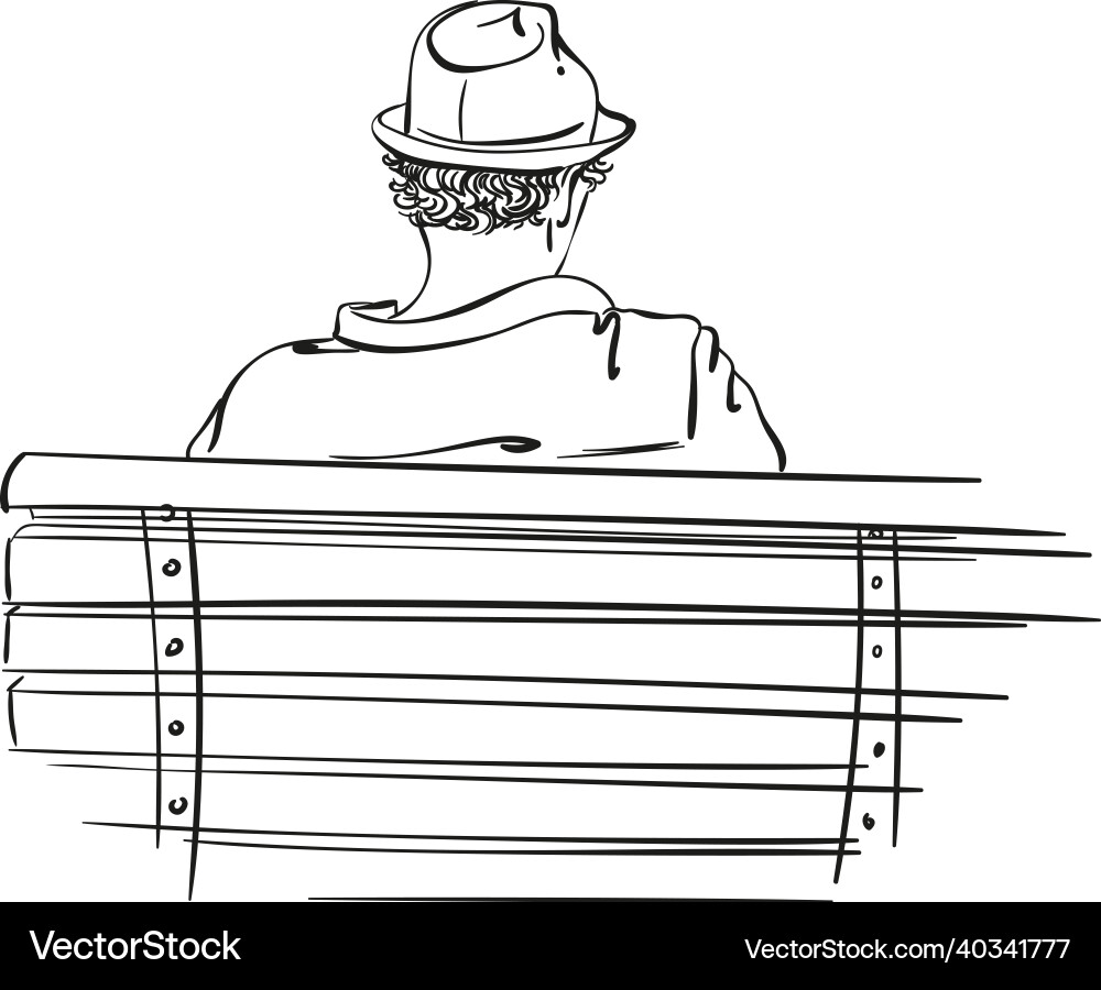 Man vector image