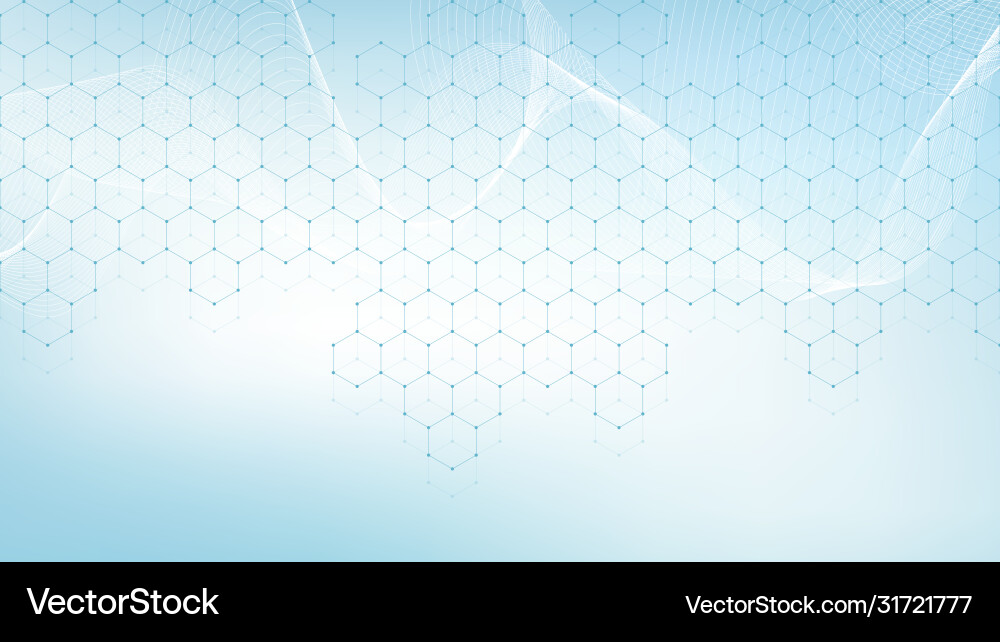 Technology abstract lines and dots connect Technology abstract lines and dots connect vector image