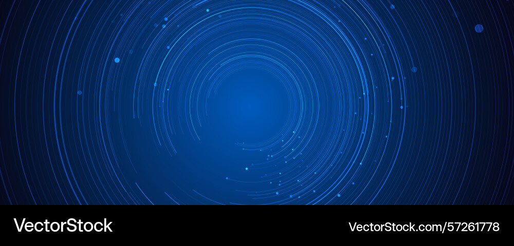 Abstract round frame circuit technology concept Vector Image