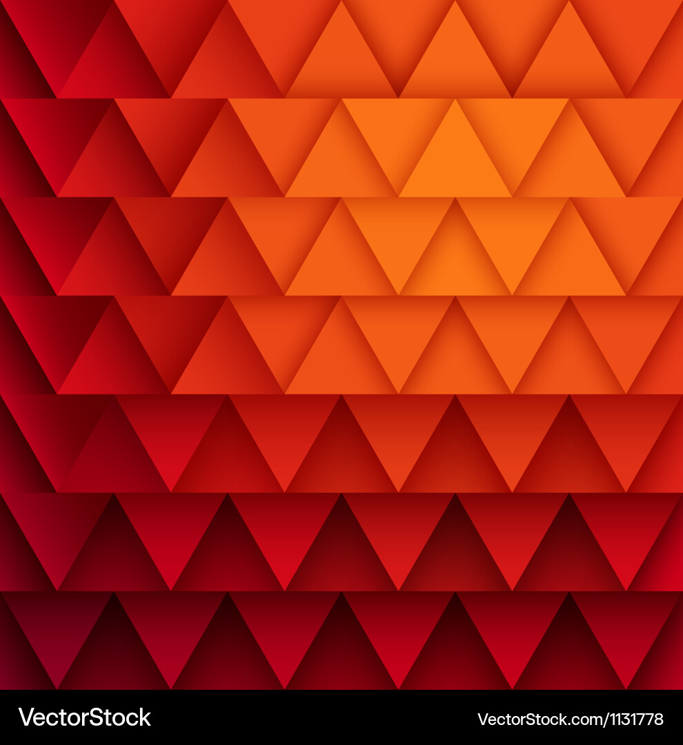 Geometric Triangle Pattern Vector Image