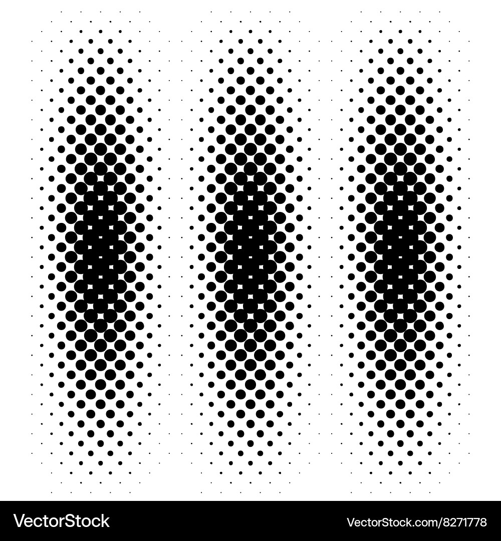 Halftone pattern vector image