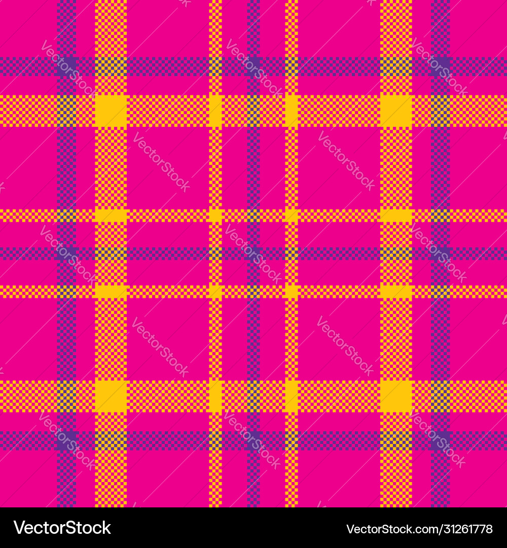 Pixel background design modern seamless pattern Vector Image