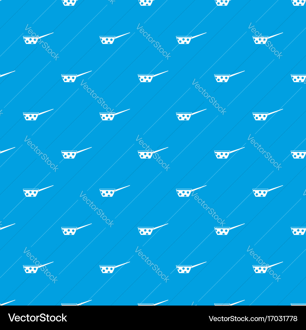 Pot with white dots and handle pattern seamless vector image