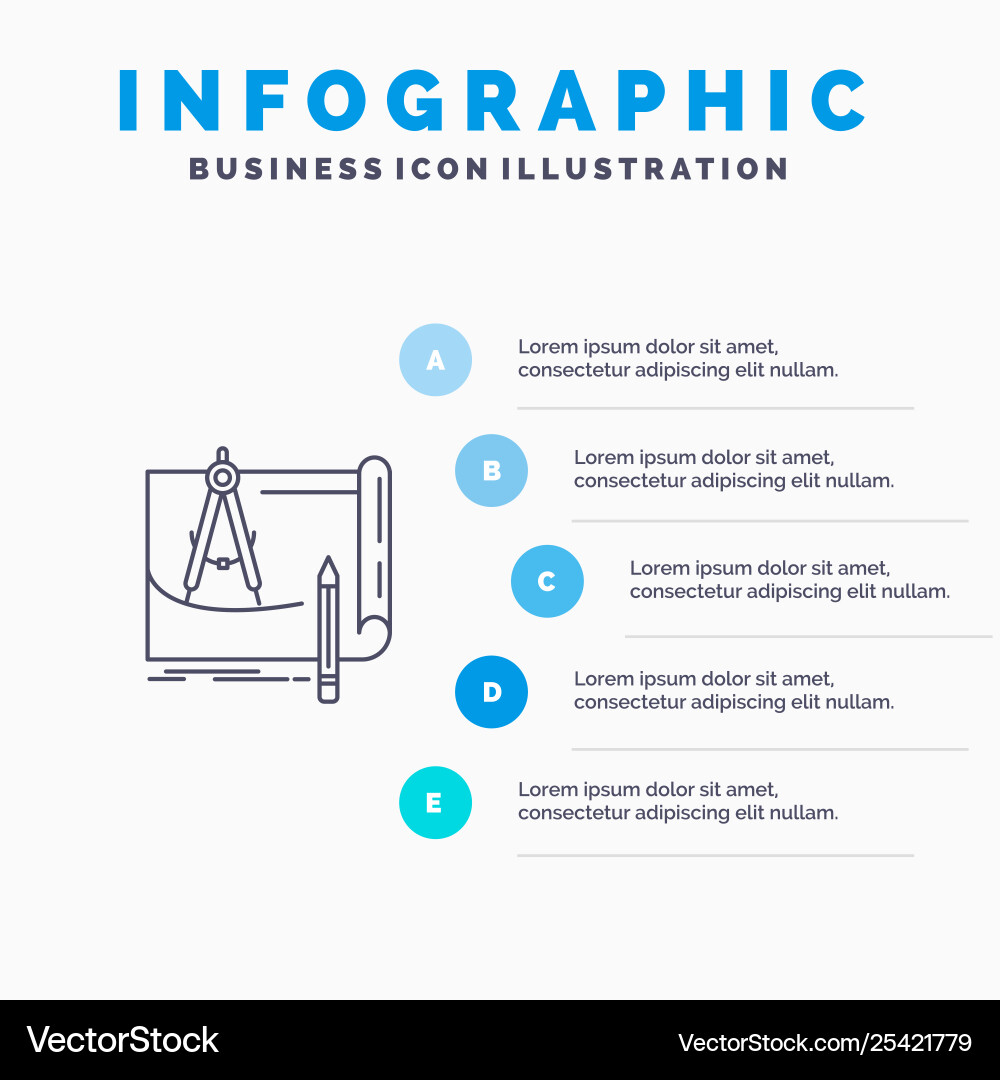 Blueprint architecture construction Vector Image