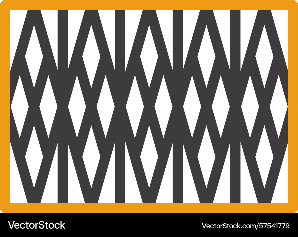Camouflage netting two color icon Vector Image