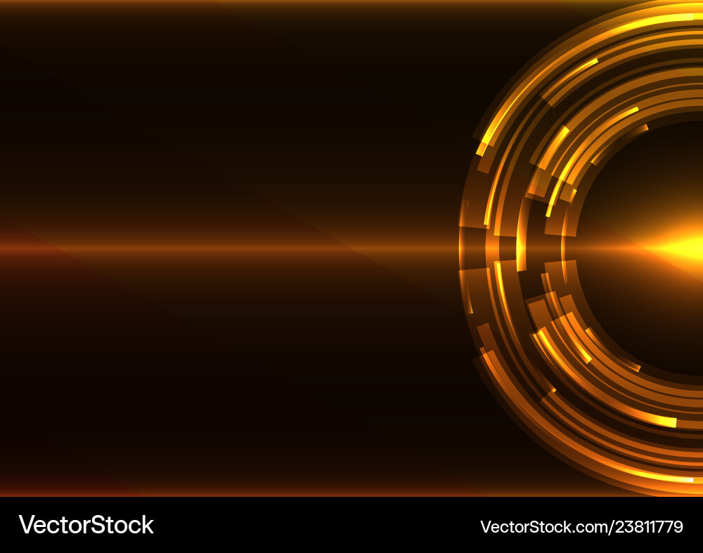 Circle digital abstract sheet layer background Vector Image