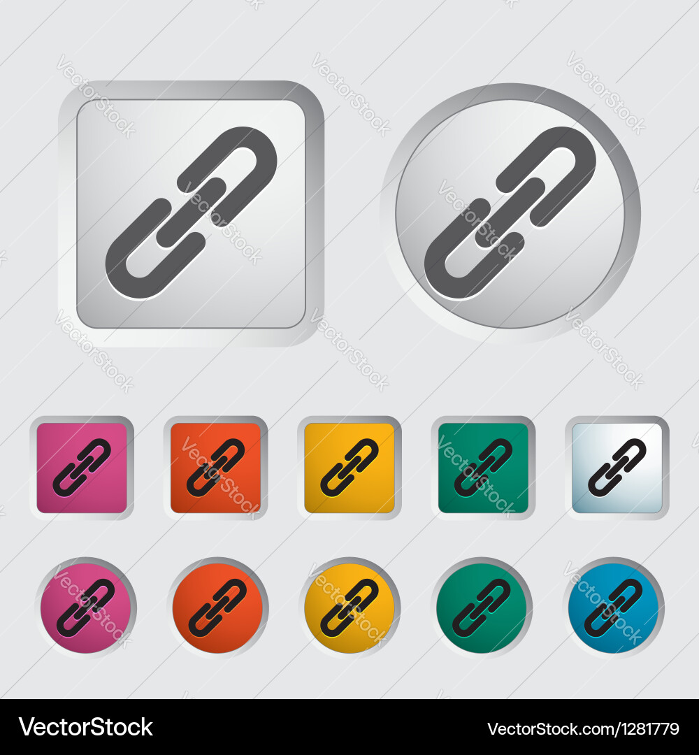Link Icon - Connection vector image