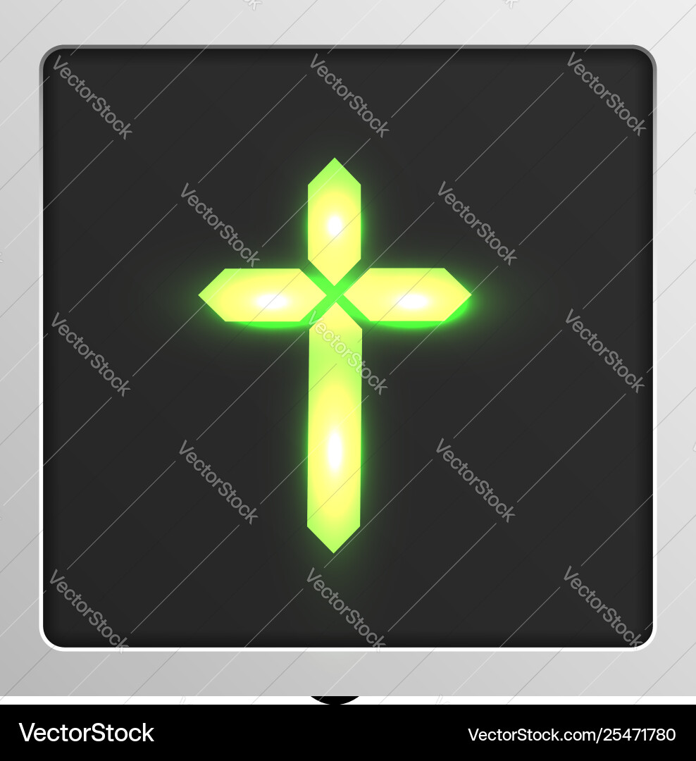 Digital character set typeface on a screen Digital character set typeface on a screen vector image