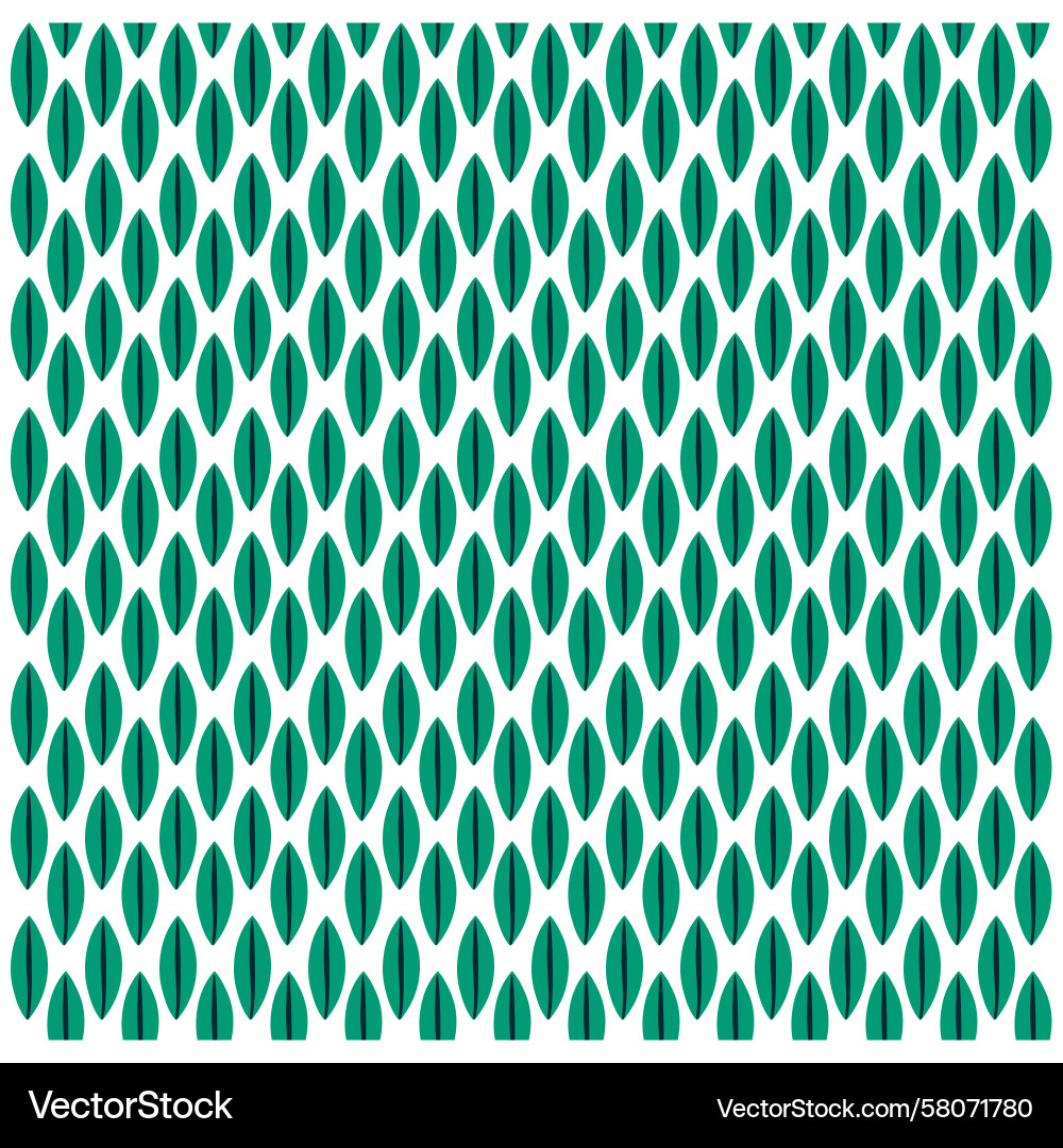 Leaf Pattern Repeat Vector Image