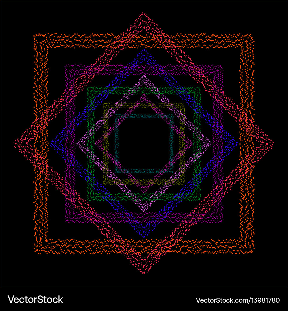 Set of frames from bubbles Set of frames from bubbles vector image