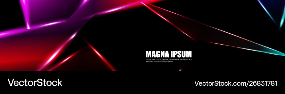 Background a luminous triangle shape design Background a luminous triangle shape design vector image