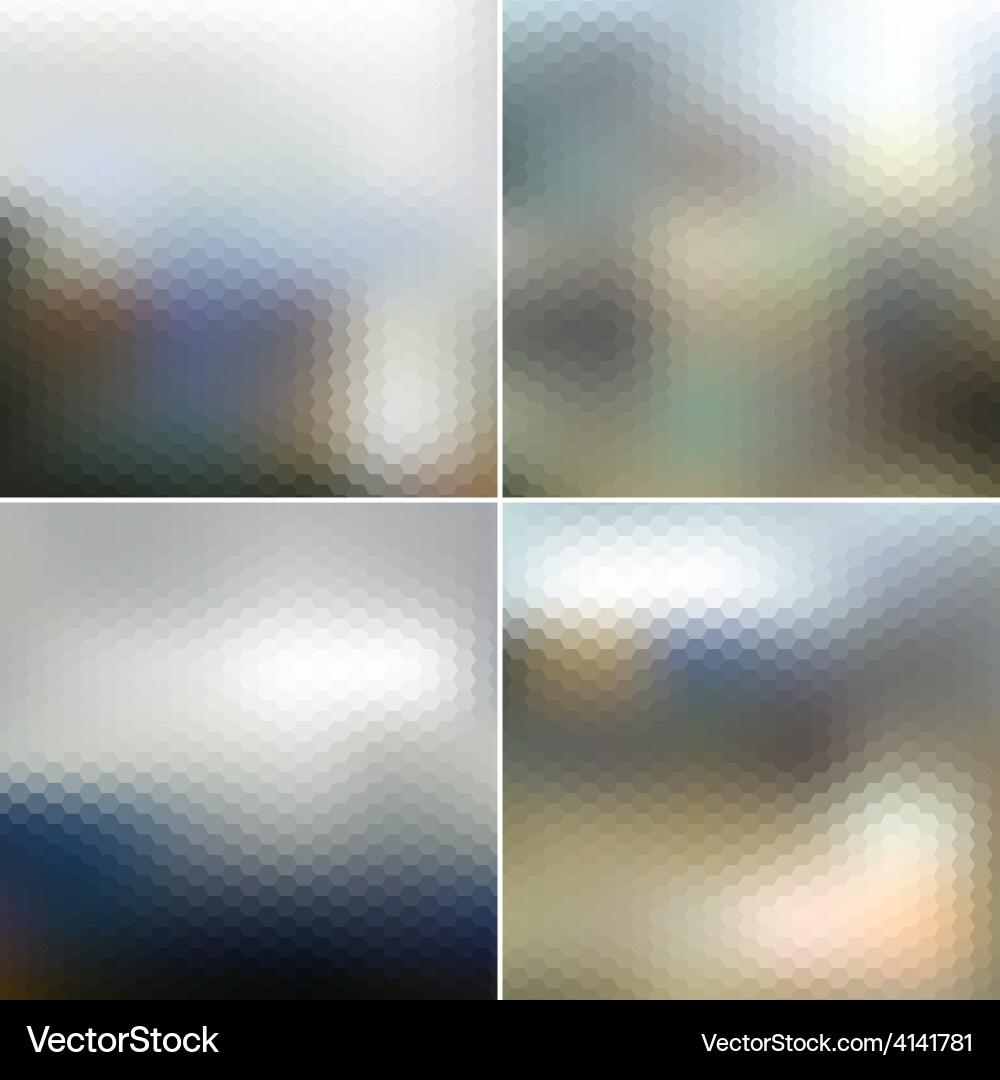 Web and mobile interface templates blurred vector image