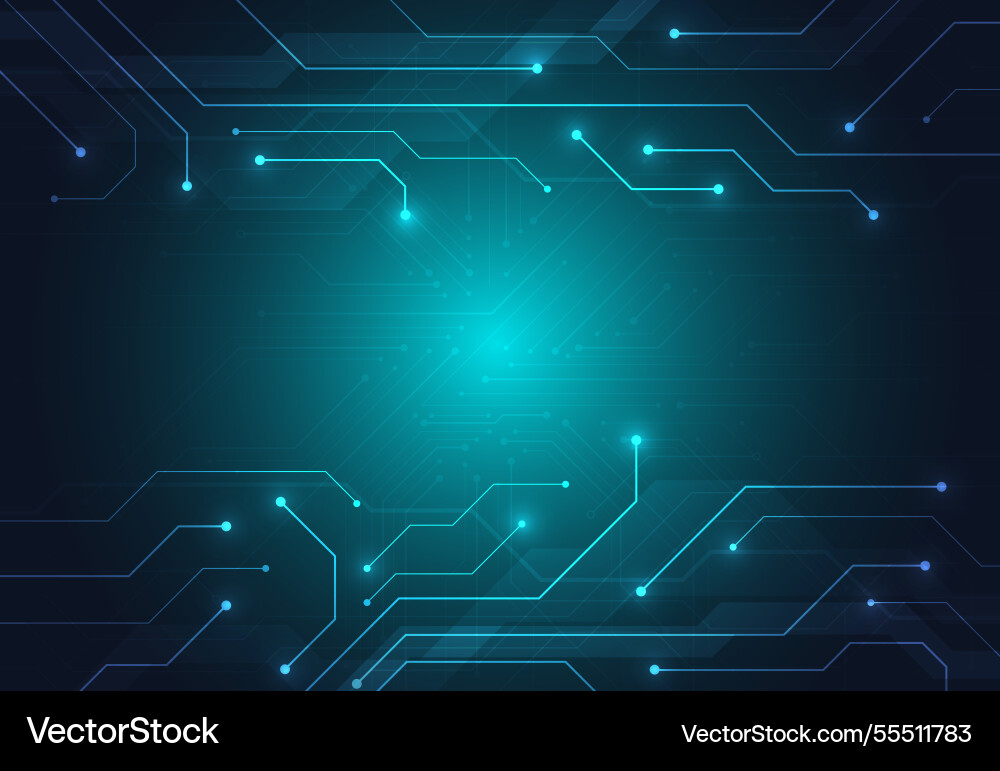 Abstract background with technology circuit board Abstract background with technology circuit board vector image