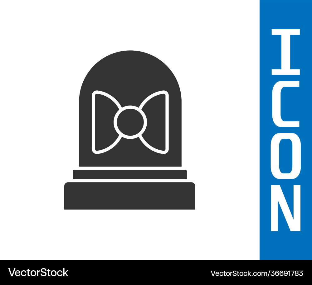 Grey motion sensor icon isolated on white Grey motion sensor icon isolated on white vector image