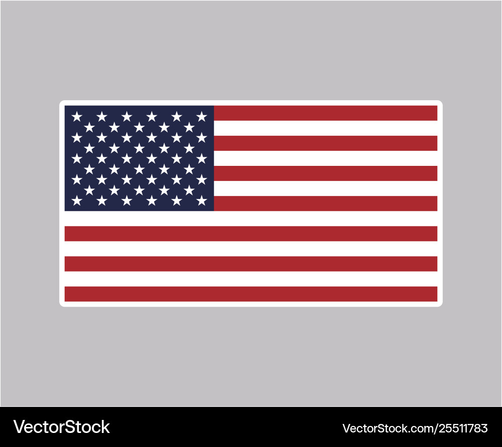 Stars and Stripes Soft Edge Vector Image