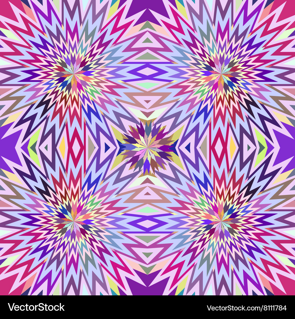 Patchwork seamlessbackground mosaic style vector image