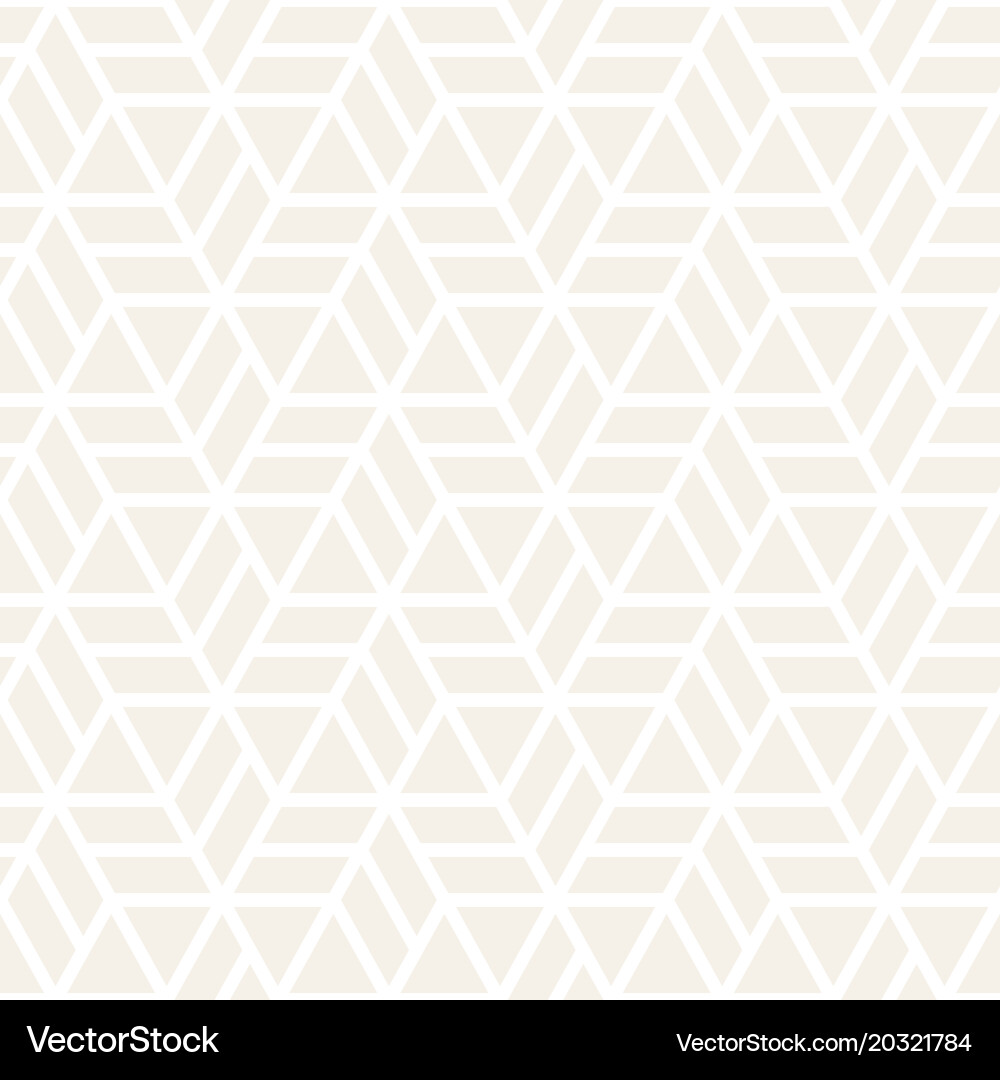 Subtle Hexagonal Stripes Pattern vector image