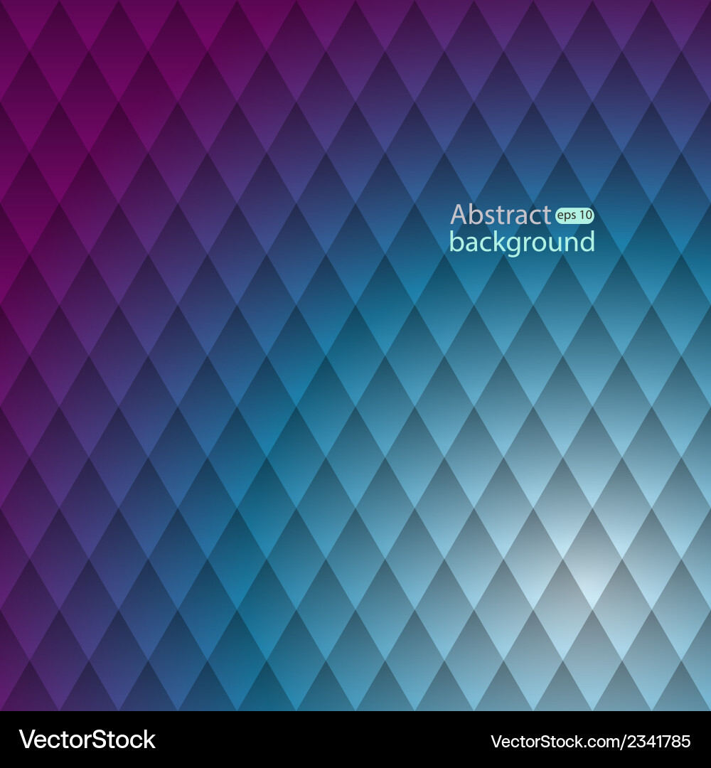 Abstract background with a pattern of geometric sh vector image