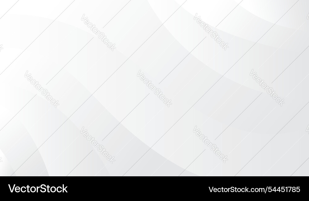 Abstract white background with gray dynamic curve vector image