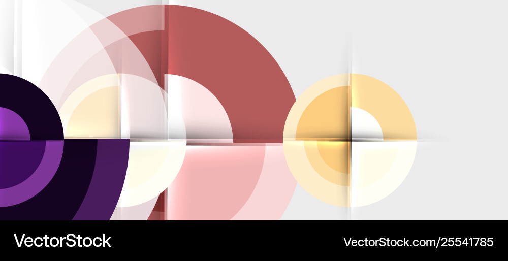 Geometric design abstract background - circles Geometric design abstract background - circles vector image