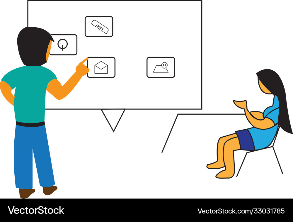 Learn internet world color design Vector Image