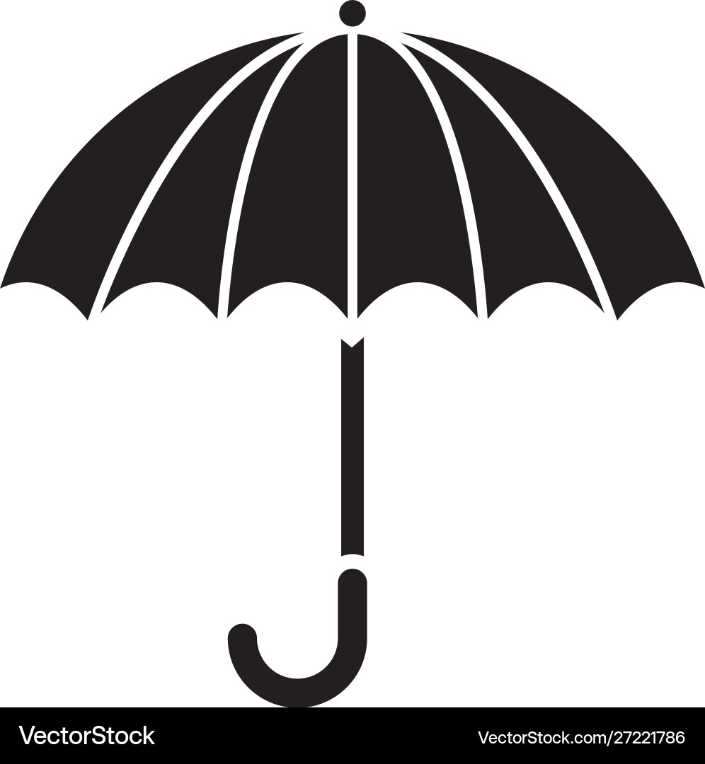 Umbrella graphic design template isolated Vector Image