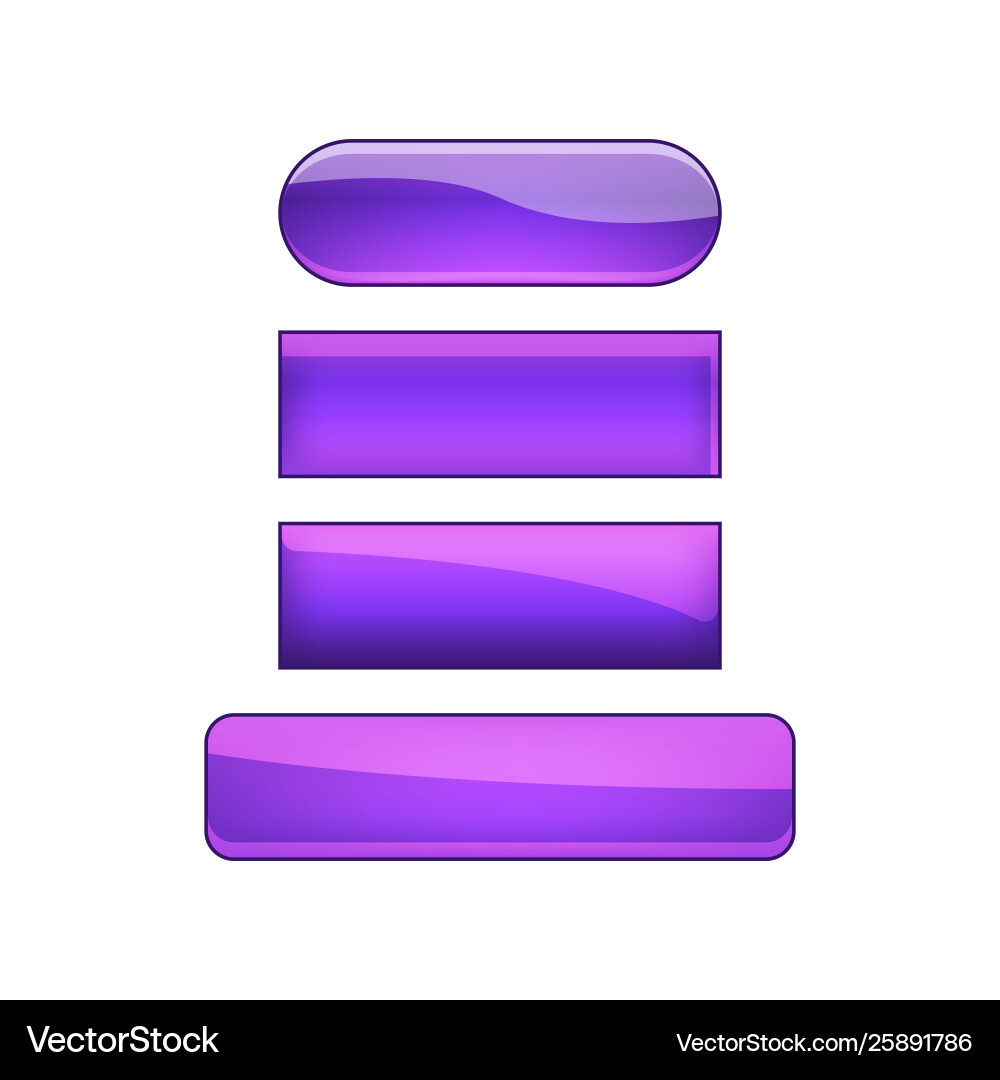 Web buttons set Web buttons set vector image
