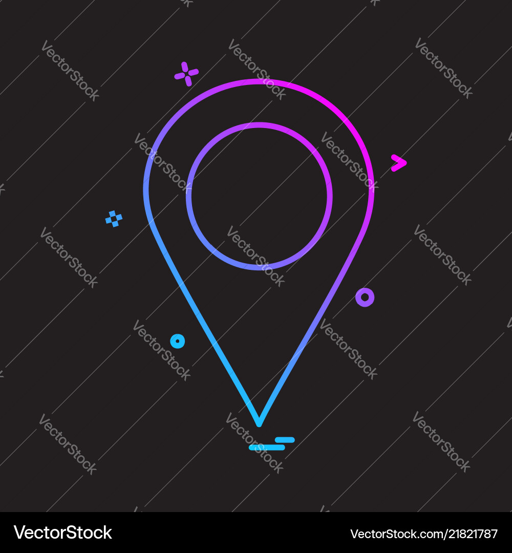 Navigation icon design Navigation icon design Vector Image