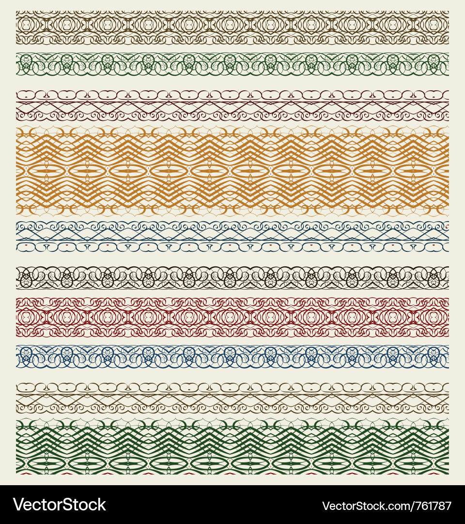 Retro set Vector Image