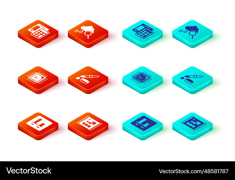 Set graph chart infographic graphing paper Set graph chart infographic graphing paper Vector Image