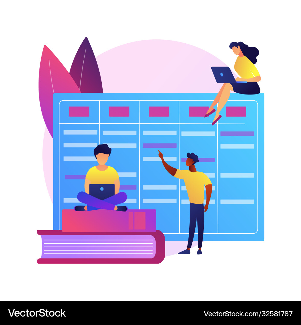 Workflow organization concept metaphor Workflow organization concept metaphor vector image