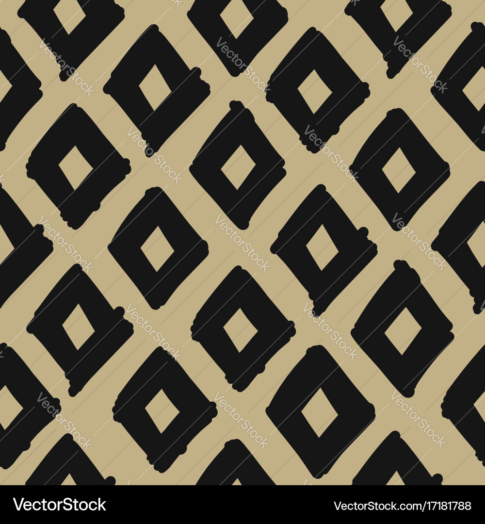 Abstract geometric fabric pattern for your design Vector Image