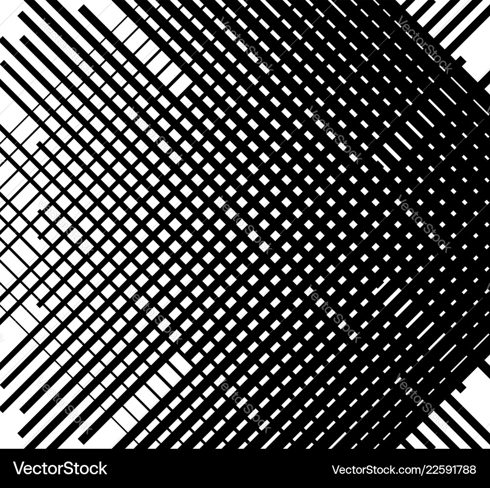 Asymmetric grid mesh pattern irregular monochrome Asymmetric grid mesh pattern irregular monochrome vector image