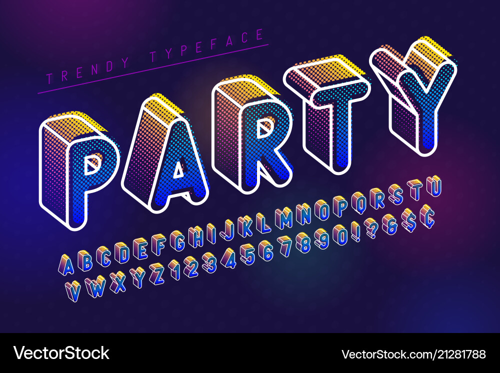 Condensed display font popart design alphabet Condensed display font popart design alphabet Vector Image