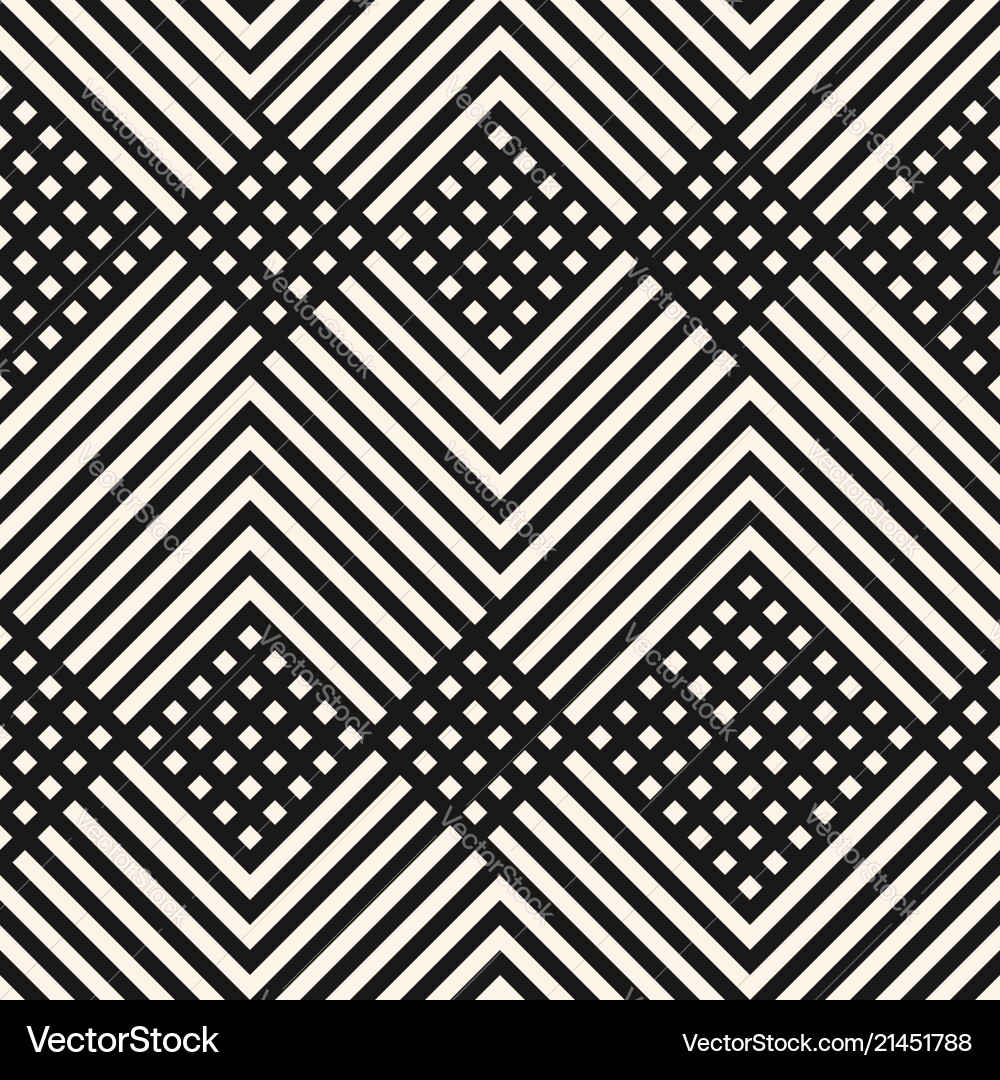 Diagonal Monochrome Lines Pattern vector image