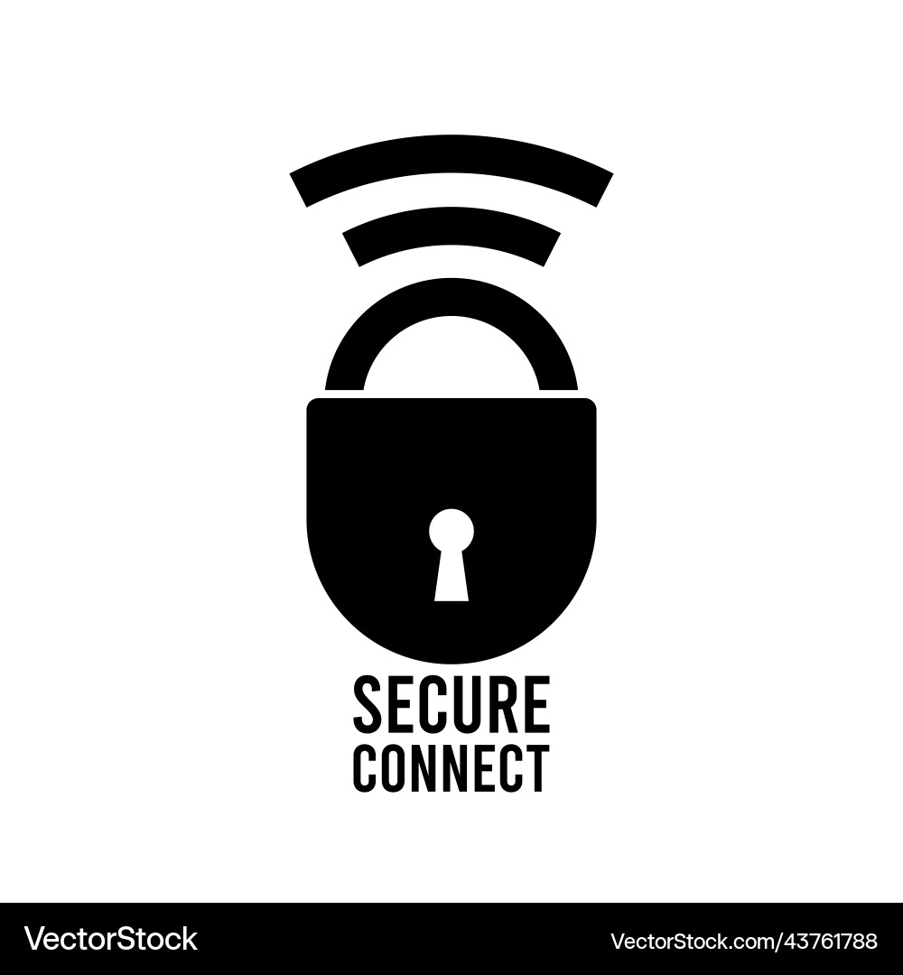 Ssl sicher https-Zertifikat-Verbindungssymbol vektorbild
