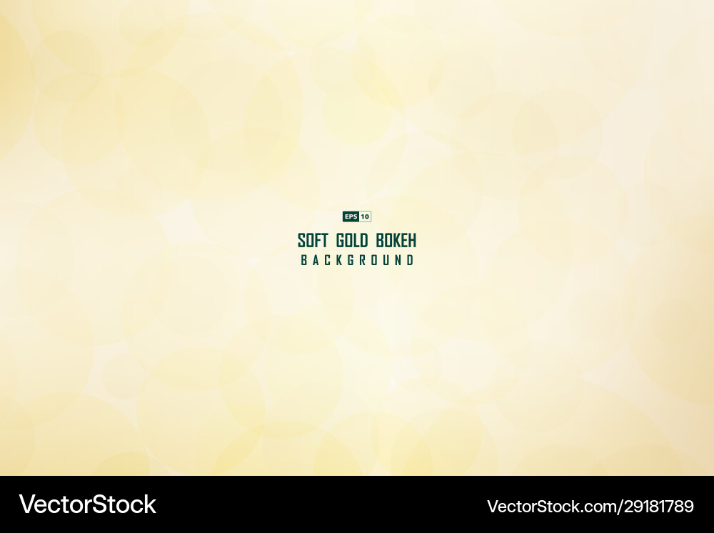 Abstract soft golden bokeh with glitters design Abstract soft golden bokeh with glitters design vector image