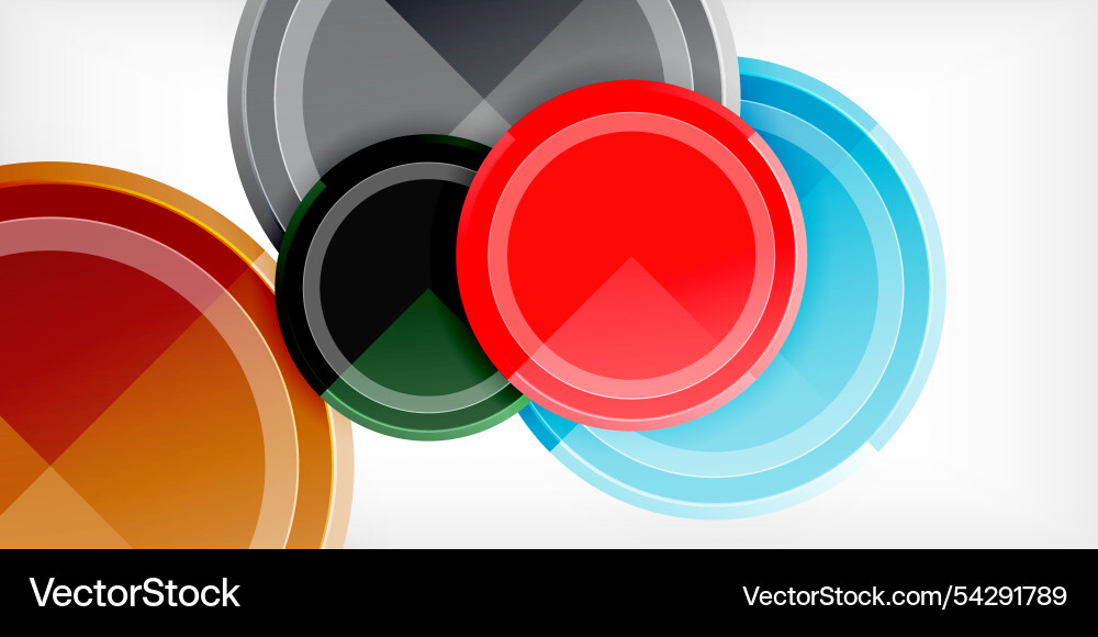 Minimal geometric abstract background circle Minimal geometric abstract background circle Vector Image