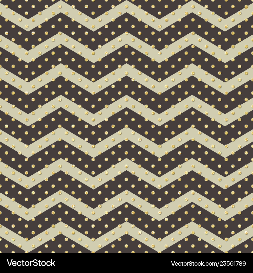 Seamless polka dot with chevron zigzag pattern Seamless polka dot with chevron zigzag pattern Vector Image