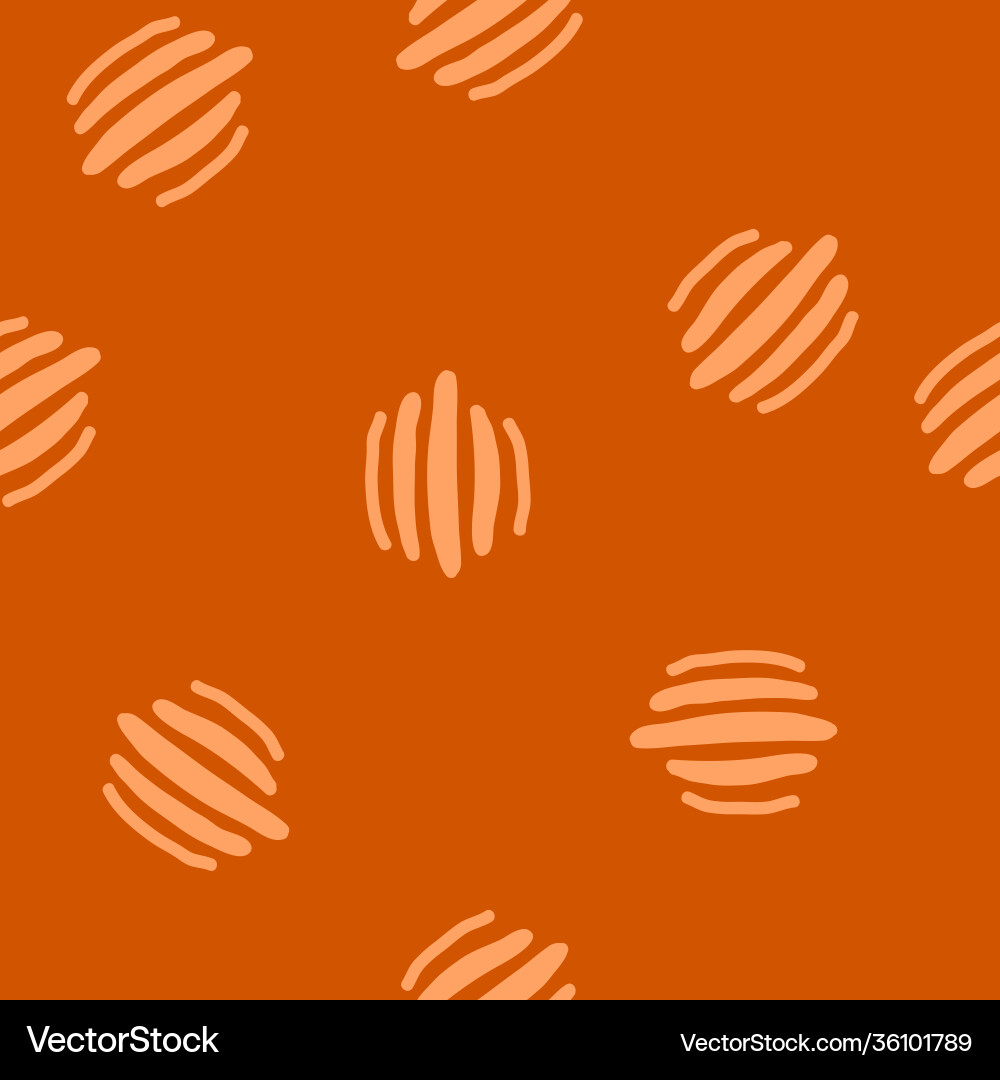 Simple abstract shape repeat pattern design Vector Image