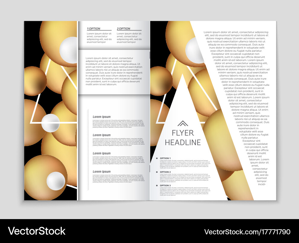 Abstract layout background set for art vector image