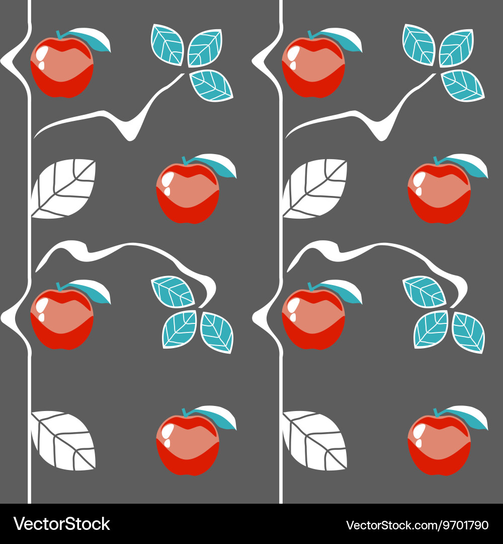 Apples Royalty Free Vector Image - VectorStock