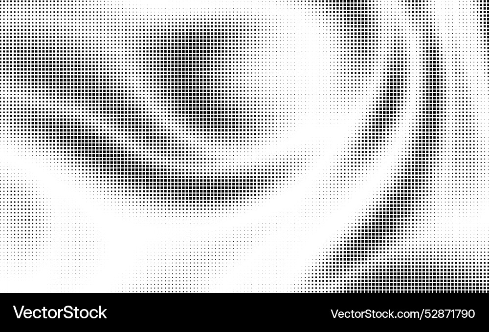 Monochrome gradient halftone dots background Monochrome gradient halftone dots background Vector Image