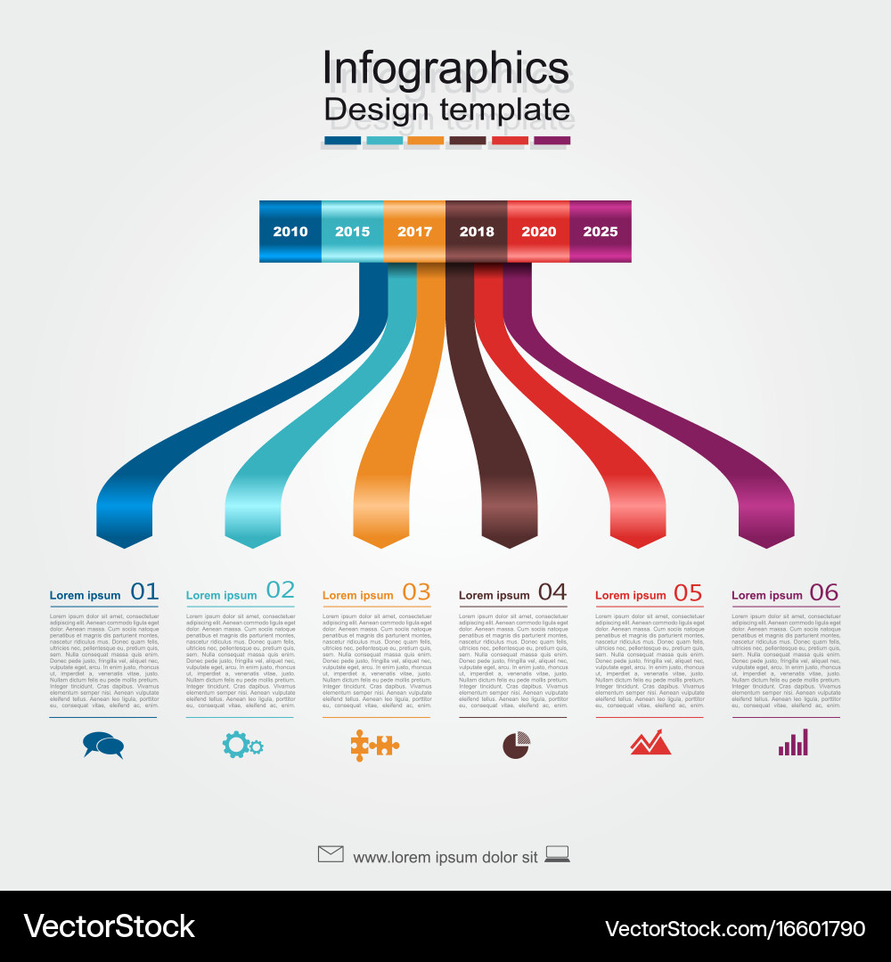 Workflow Diagram Template vector image