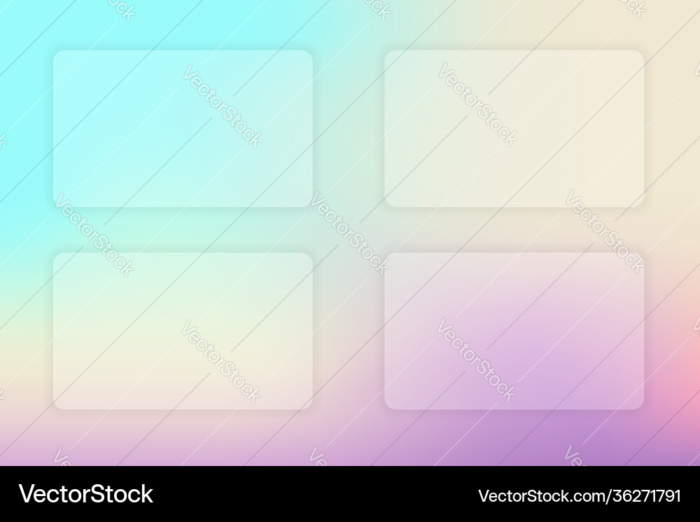 Abstract gradient background transparent frame Abstract gradient background transparent frame vector image