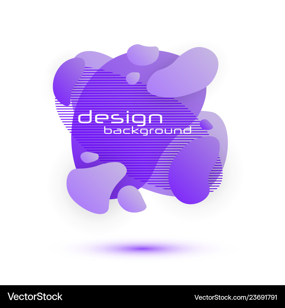 Dynamic fluid design Dynamic fluid design vector image