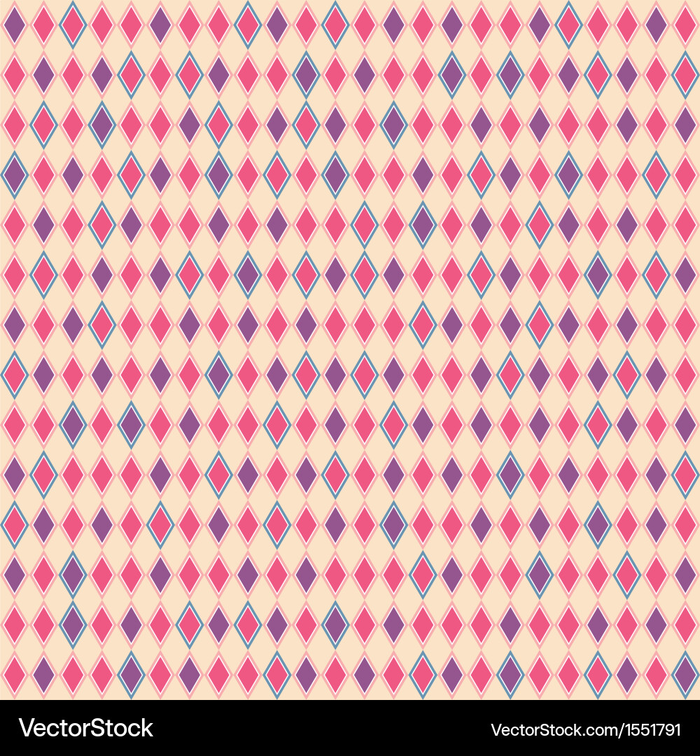 Retro pattern of geometric shapes Vector Image