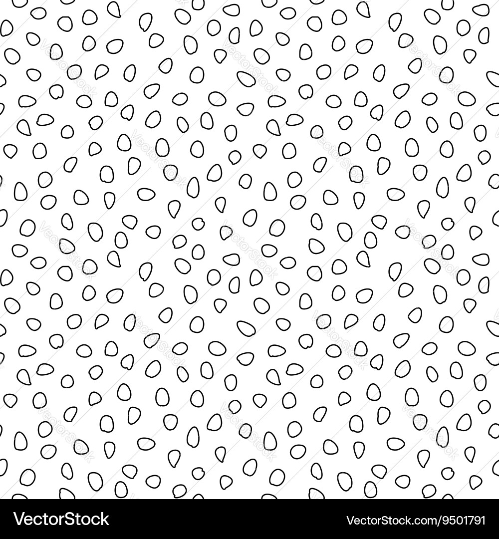 Seamless background with random shapes Vector Image