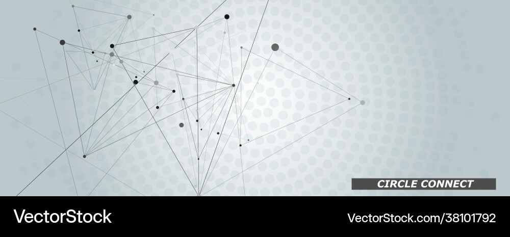 Abstract technology triangle pattern connection Abstract technology triangle pattern connection vector image