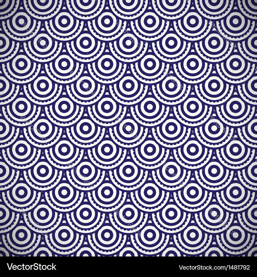 Elegant Circle Pattern vector image